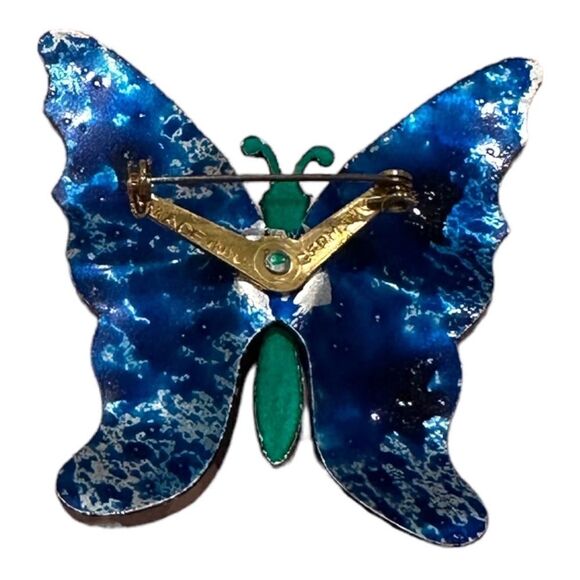 Butterfly brooch made in West Germany Vintage, retired, rare. Scarce - Picture 7 of 9